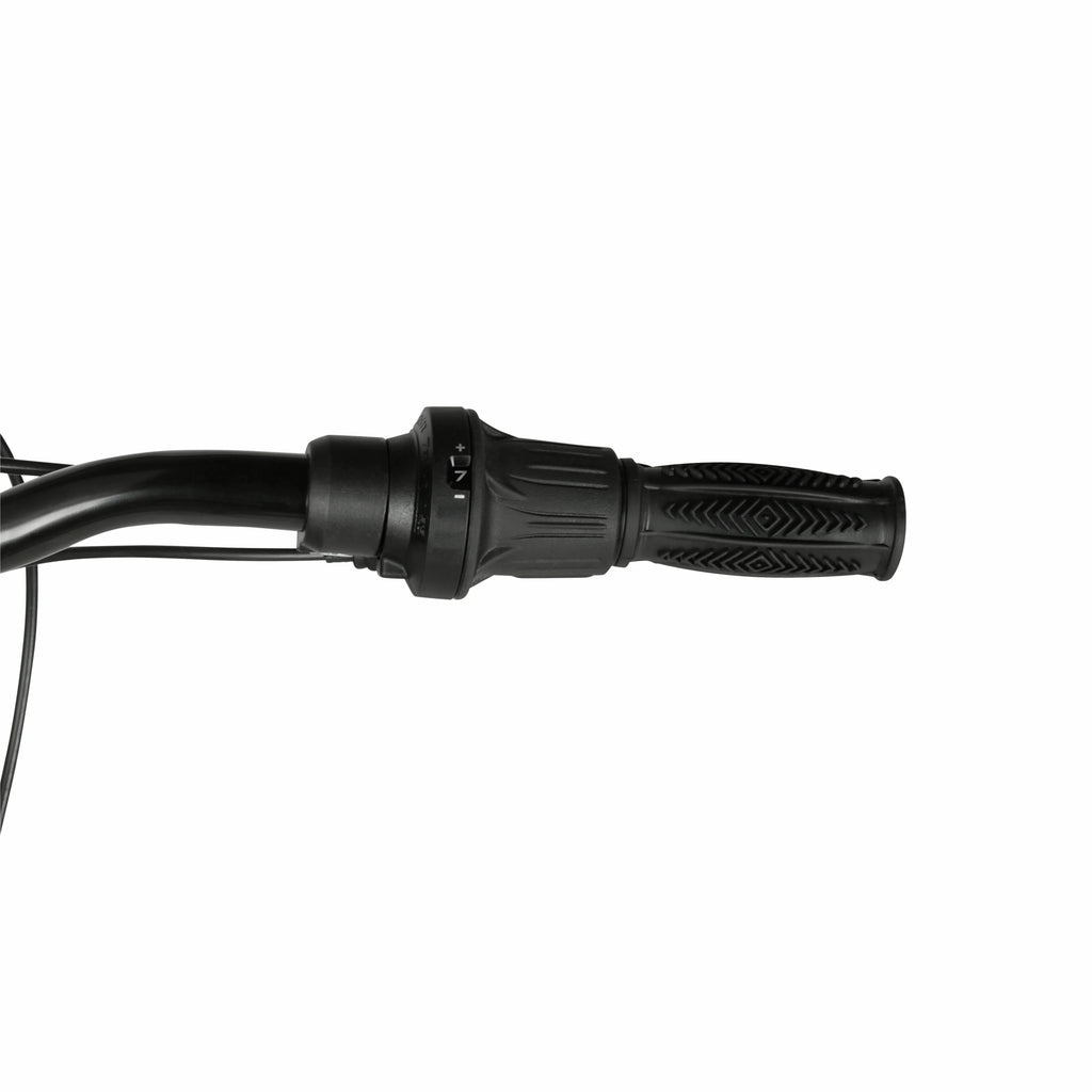 Vélo hybride Hyper Brand Bicycle 700c Spin Fit pour homme, noir et bleu, adulte