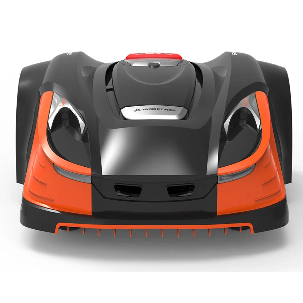Tondeuse à gazon robot Yard Force 28 volts avec moteurs-roues sans balais, contrôle Wi-Fi et application CloudHawk