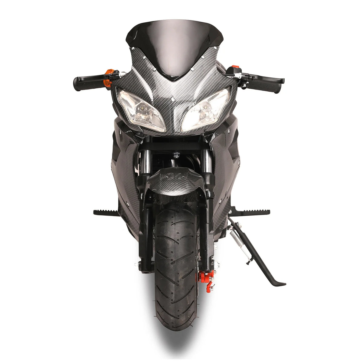 Mini moto essence AQQW 49cc pour adultes et enfants, mini motos 4 temps, jouets motos tout-terrain à essence, charge max 441 lbs, meilleurs cadeaux pour enfants