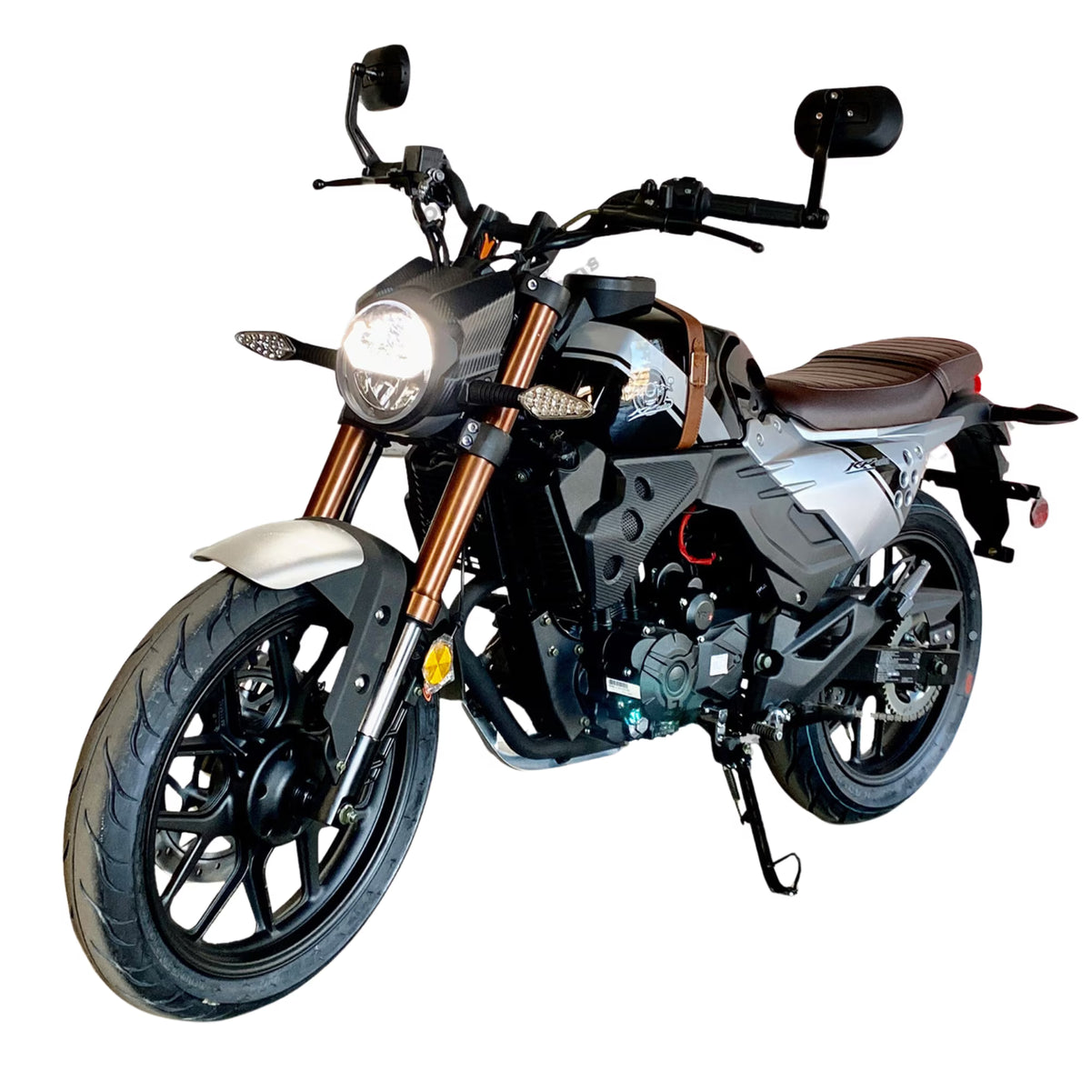 Moto Lifan KPM 200 | Café Racer 200 cc à injection électronique | Moto de route à 6 vitesses