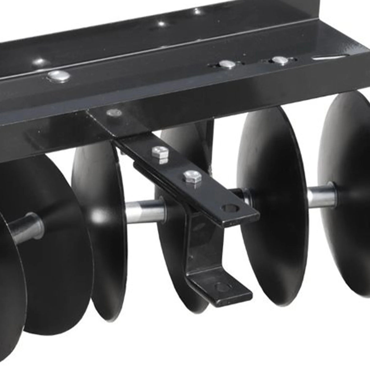 Field Tuff 39 po Cultivateur de sol de jardin à remorque avec attelage de translation et herse à disques