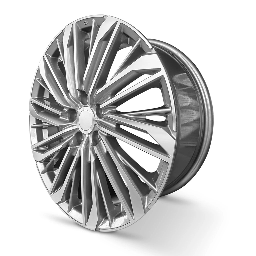 Pour Nissan Altima 2023-2024, jante de 19 pouces à face usinée avec inserts peints gris - Remplacement direct d'origine - Jante automobile prête à rouler