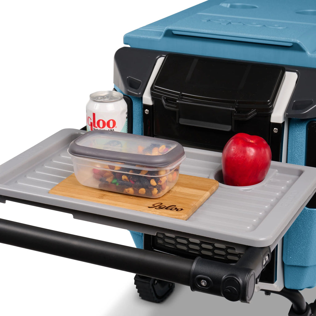 Glacière à roulettes Igloo Trailmate Journey 70 QT, Gris Carbonite