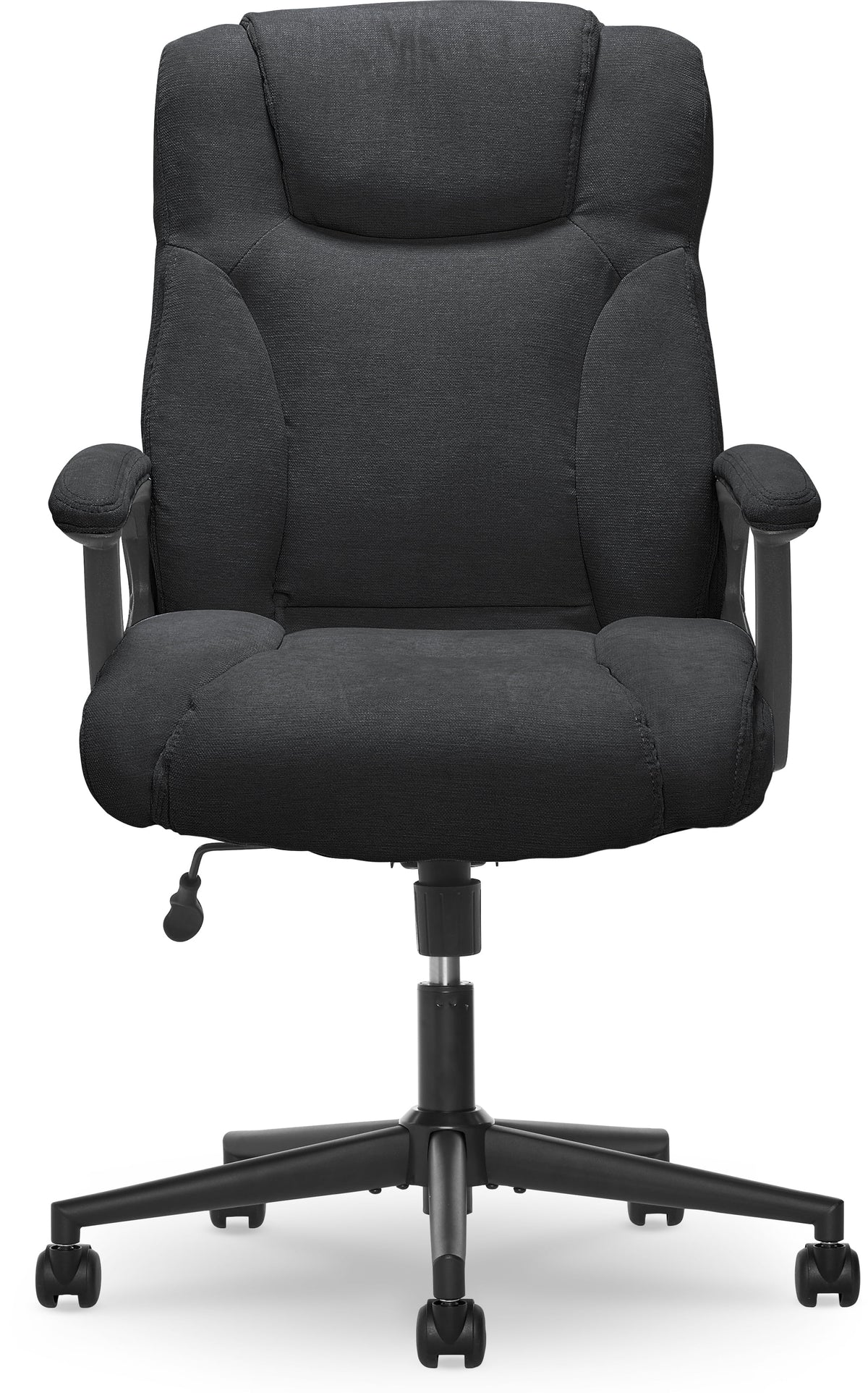 Chaise de bureau Serta Connor en microfibre gris clair