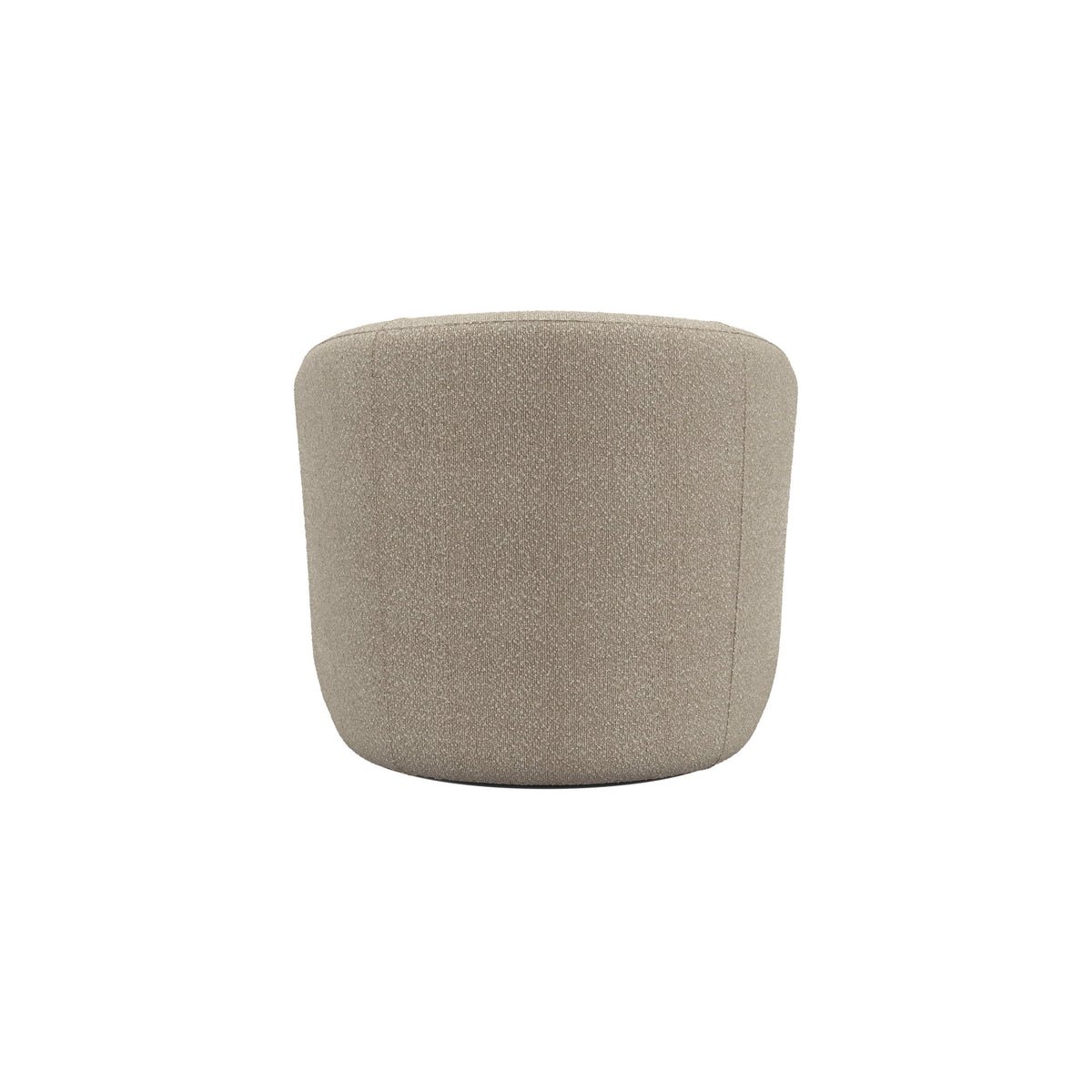 Fauteuil d'appoint pivotant en bouclé Mainstays, taupe