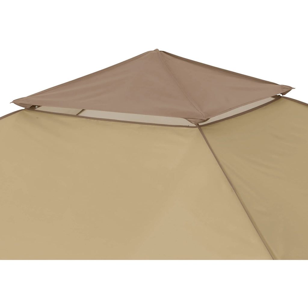 Auvent extérieur instantané Ozark Trail beige de 13 pi x 13 pi avec protection UV