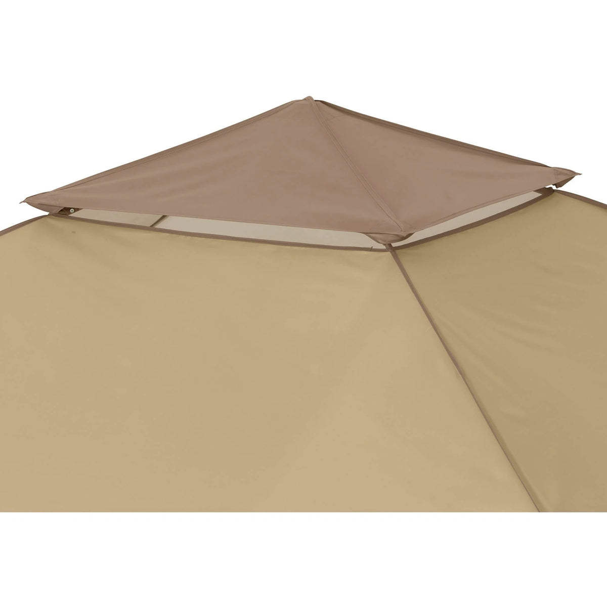 Auvent extérieur instantané Ozark Trail beige de 13 pi x 13 pi avec protection UV