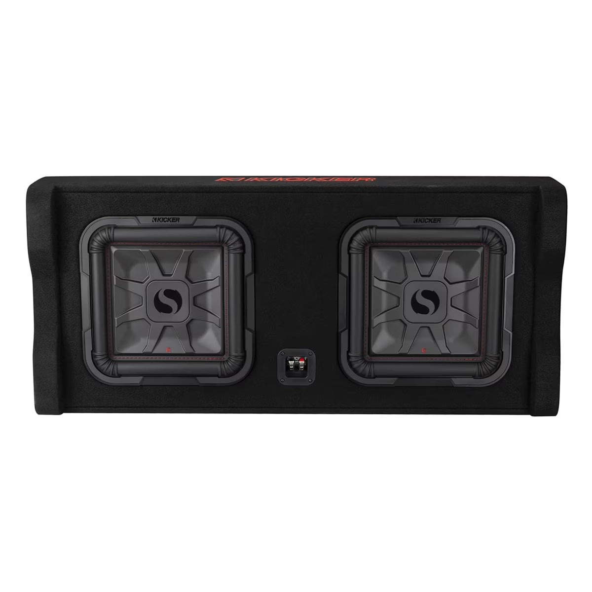 Enceinte de caisson de basses orientée vers le bas Kicker DL7TDF12 avec caisson L7T 12