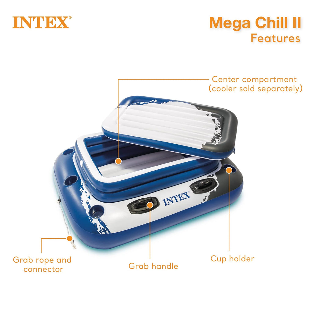 Piscine hors sol INTEX Ultra XTR de 16 pi x 48 po, flotteurs (lot de 2) et glacière gonflable