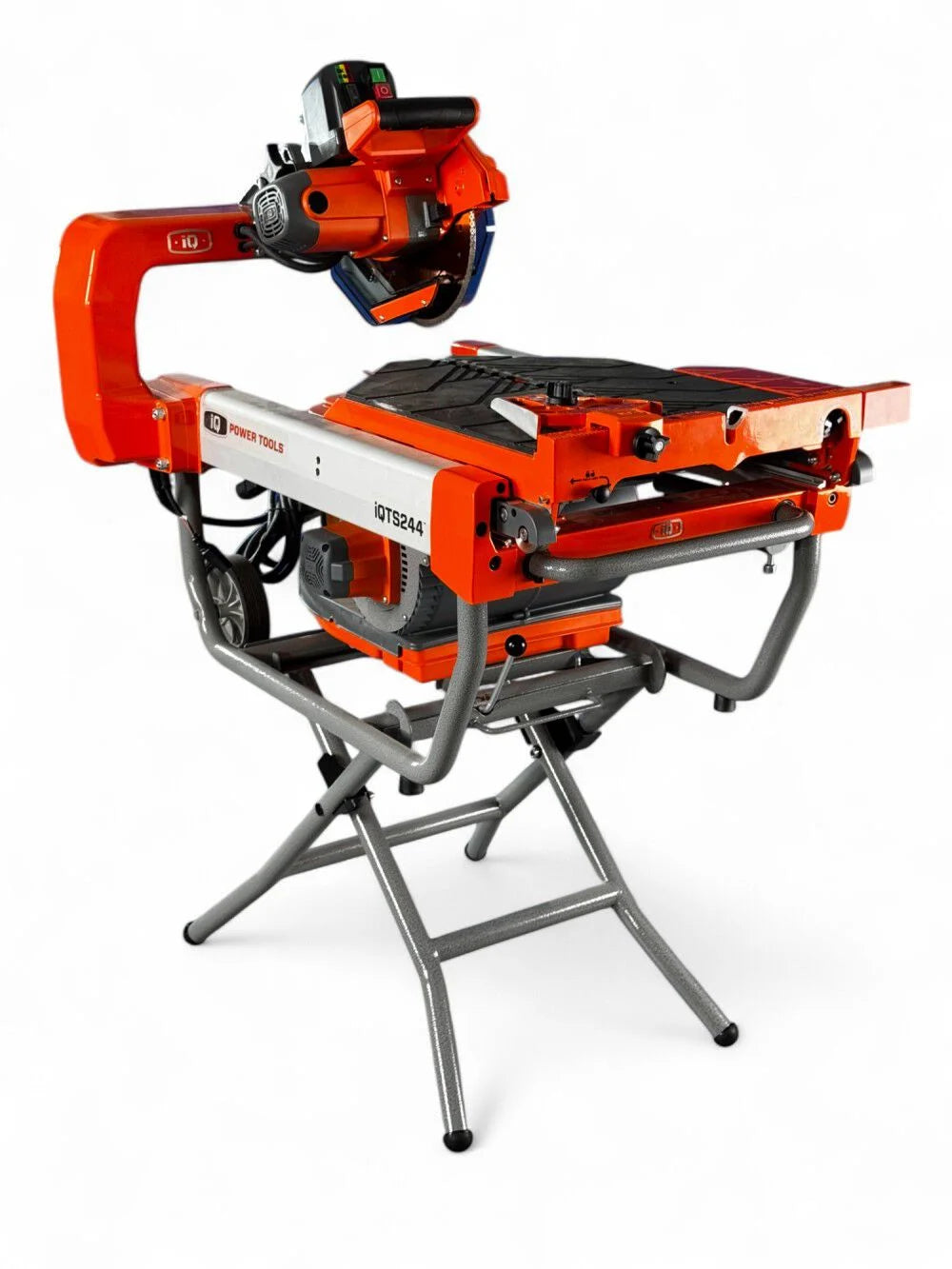 IQ Power Tools TS244 10 Scie à carrelage à coupe à sec avec support
