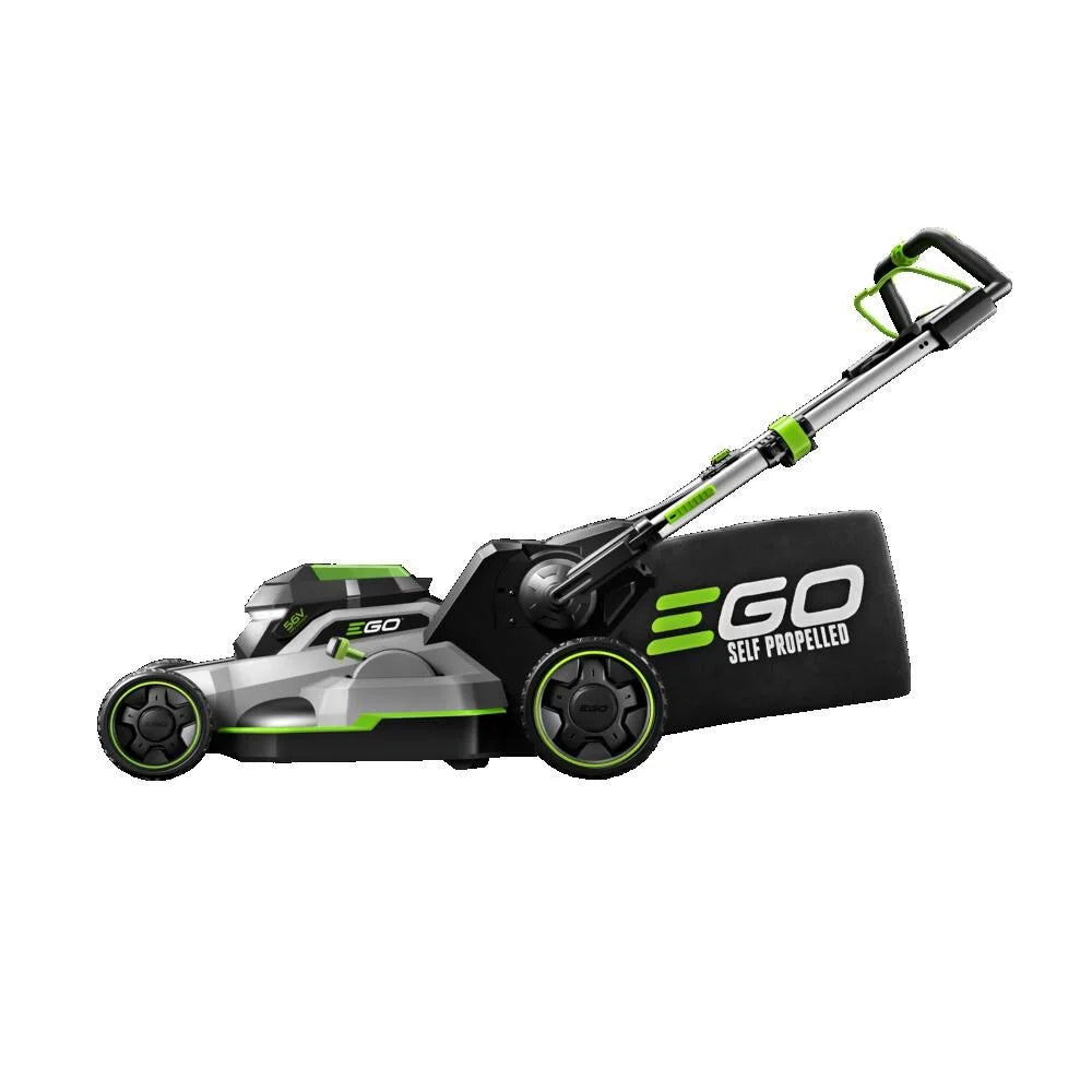Tondeuse autotractée à poussée EGO 21 sur batterie 7,5 Ah 56 V, technologie Touch Drive