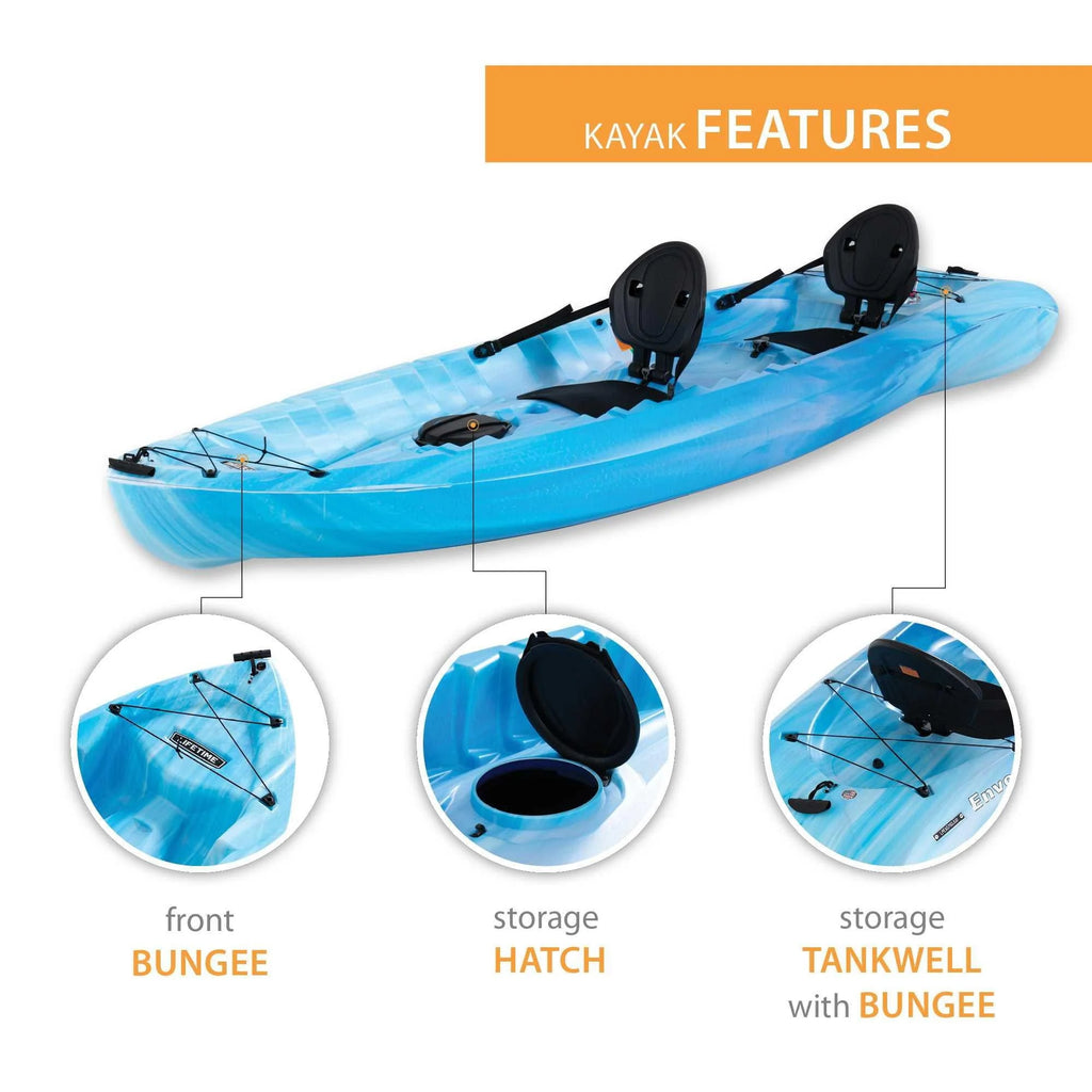 Kayak tandem Lifetime Envoy 106 - Sky Fusion - 91192