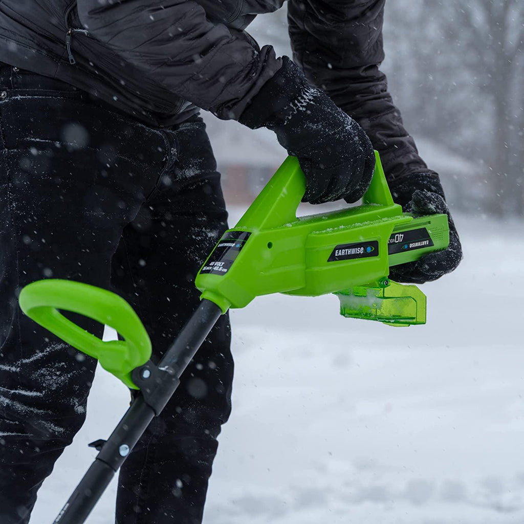 Earthwise SN74016 Pelle à neige sans fil 16¡å sur batterie au lithium 40V avec moteur sans balais