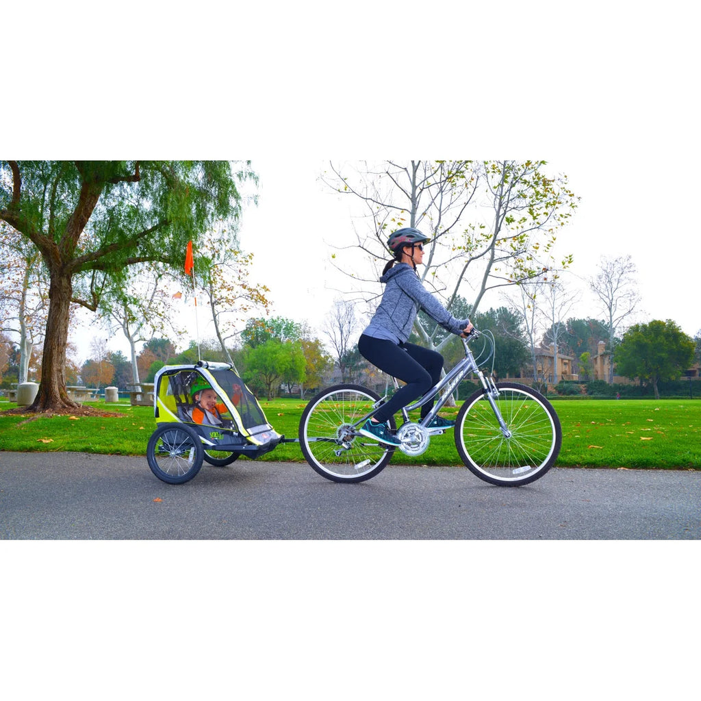 Allen Sports Remorque pour Vélo Enfant à Deux Roues, Rouge