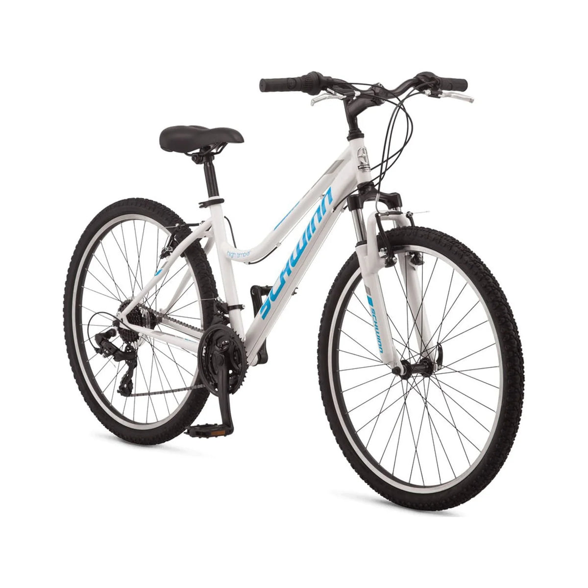Vélo ATB Schwinn High Timber pour femme, blanc