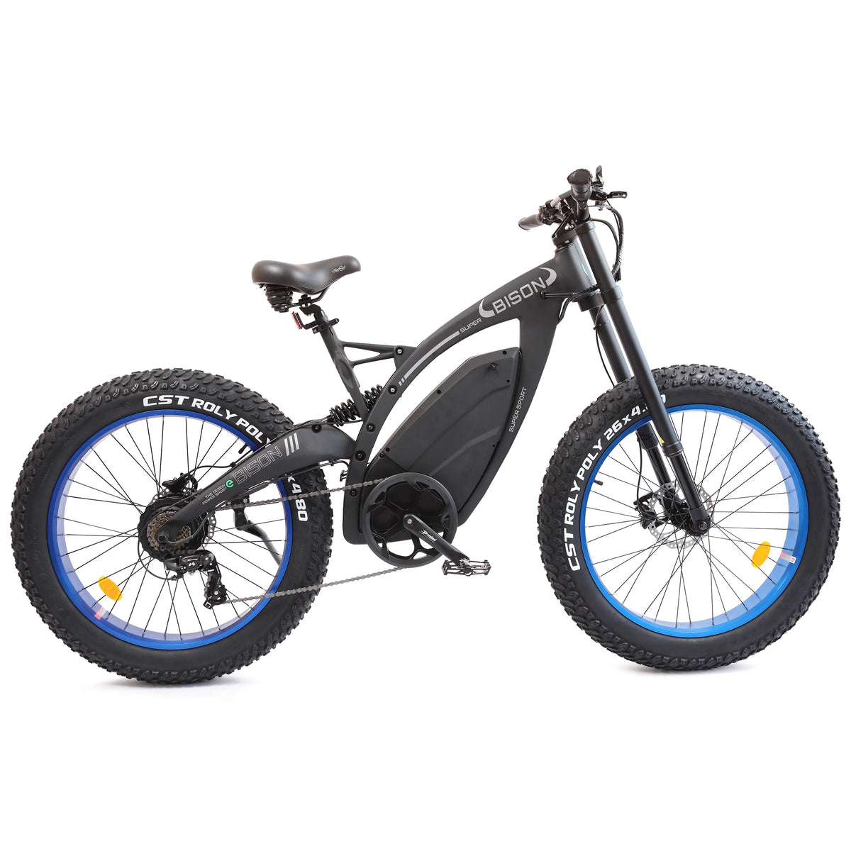 Vélo VTT électrique Ecotric 18 Ah 48 V 750 W Batterie 26 Pouces 4,8 Pouces Pneu Large Fourche à suspension intégrale Cadre en aluminium Vélo de montagne pour homme Vélo électrique de plage Vélo de neige pour adultes A-E516646