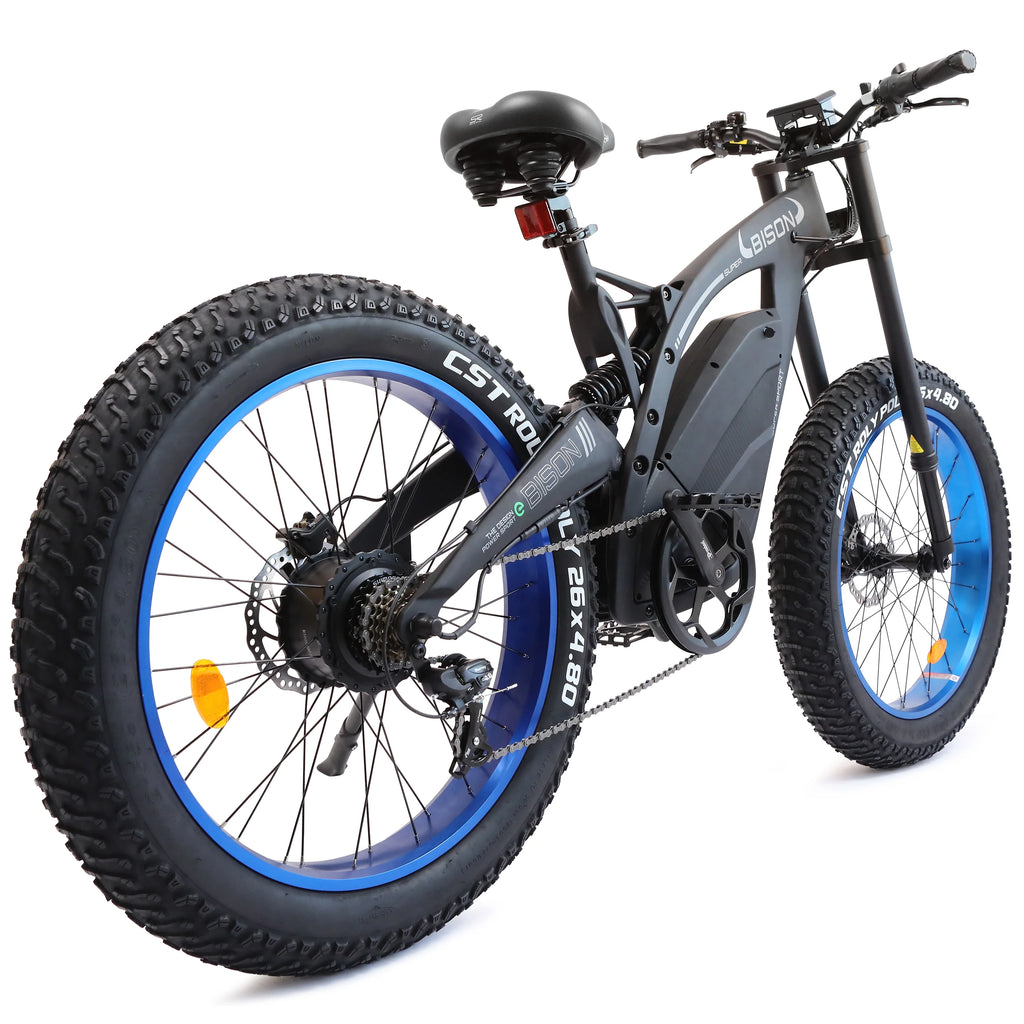 Vélo VTT électrique Ecotric 18 Ah 48 V 750 W Batterie 26 Pouces 4,8 Pouces Pneu Large Fourche à suspension intégrale Cadre en aluminium Vélo de montagne pour homme Vélo électrique de plage Vélo de neige pour adultes A-E516646