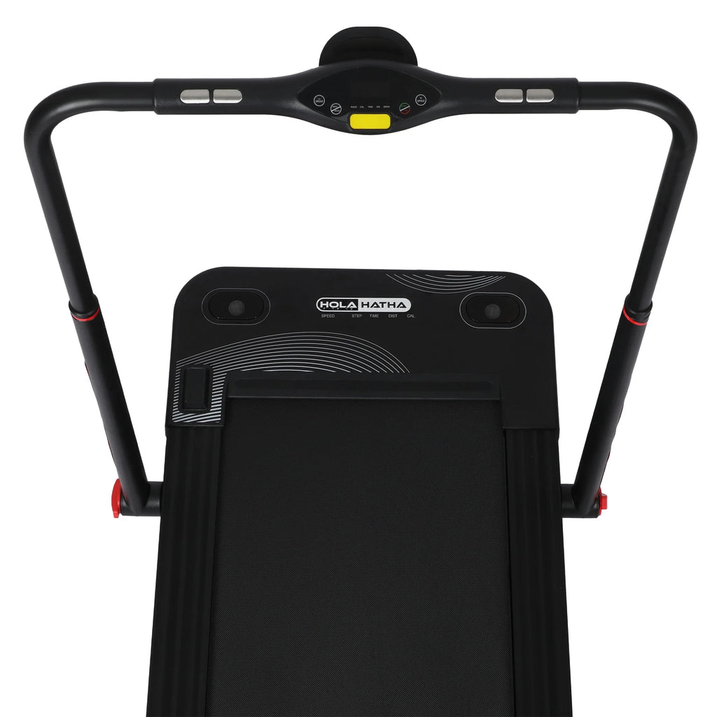 HolaHatha Tapis de course 2 en 1 et tapis de marche sous bureau avec surface antidérapante