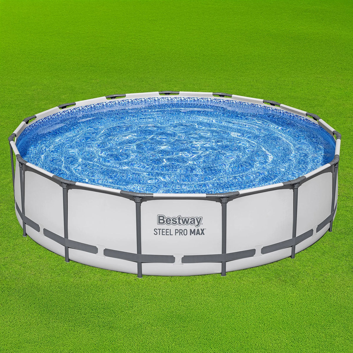 Ensemble piscine hors sol ronde Bestway Steel Pro MAX 15' x 42