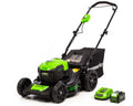 Tondeuse autoportée électrique sans balais Greenworks 40 V de 20 pouces avec batterie de 40 Ah et chargeur rapide, 2516302