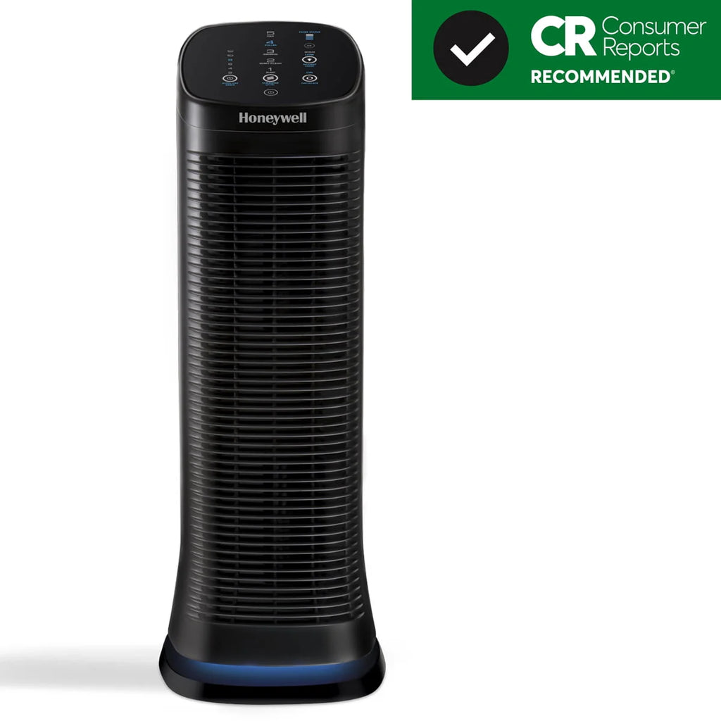 Purificateur d’air Honeywell Air Genius 5 avec filtre lavable, pour grandes pièces de 250 pi², noir, HFD320