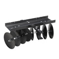 Field Tuff 39 po Cultivateur de sol de jardin à remorque avec attelage de translation et herse à disques