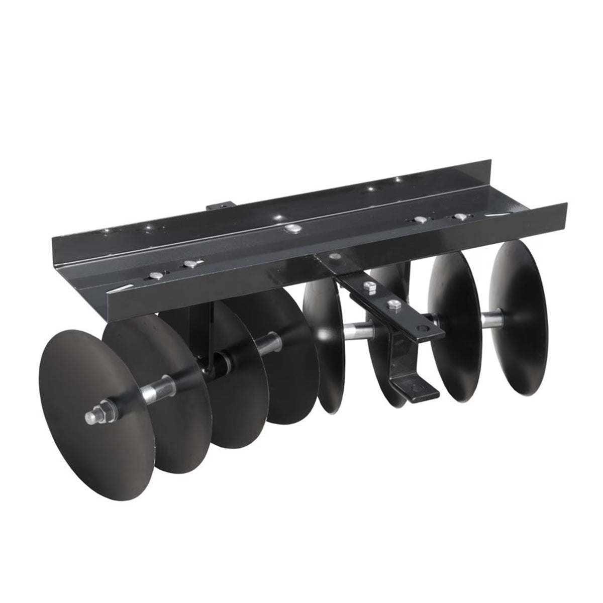 Field Tuff 39 po Cultivateur de sol de jardin à remorque avec attelage de translation et herse à disques