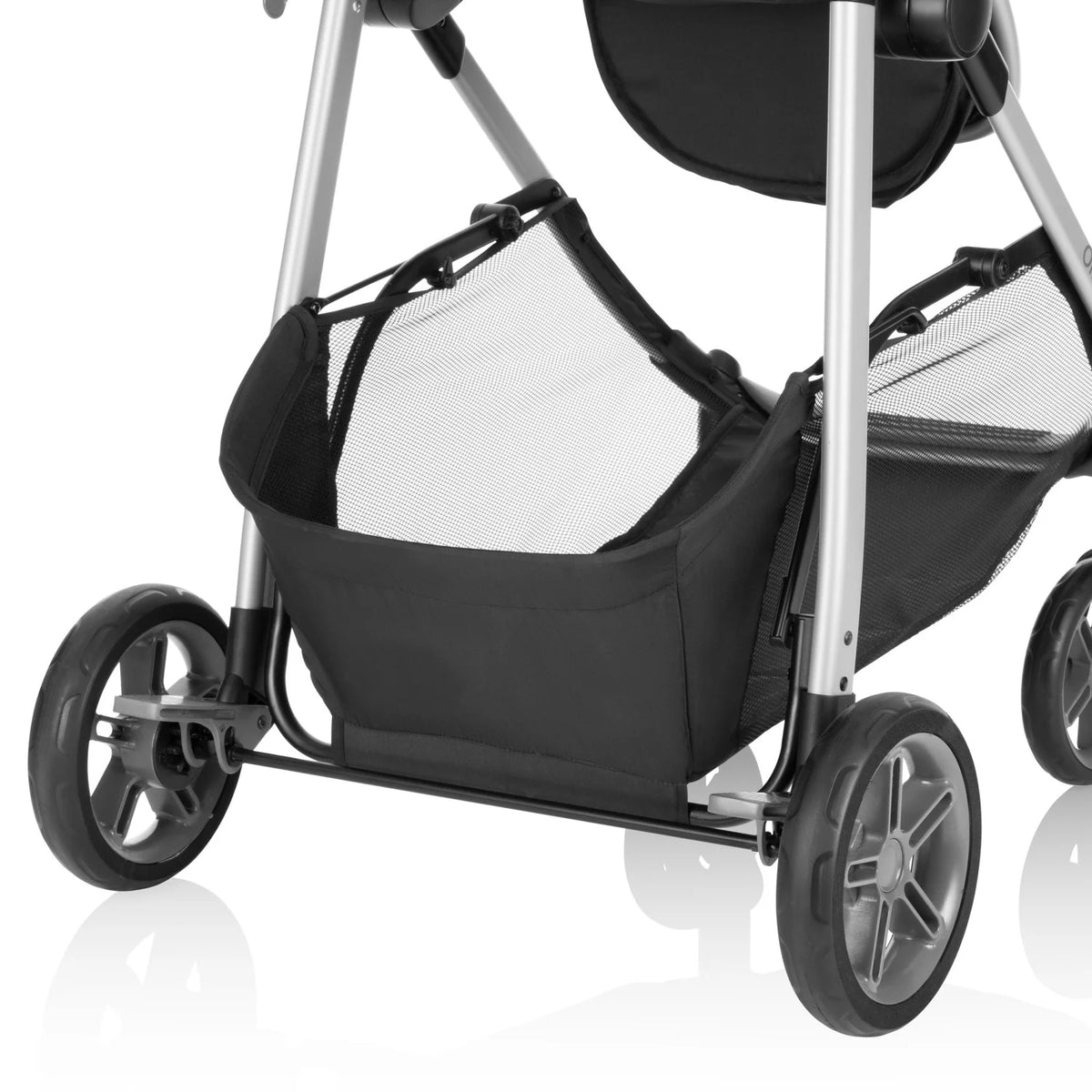 Système de voyage modulaire Evenflo Omni Plus avec siège auto pour bébé LiteMax Sport, gris Mylar, unisexe