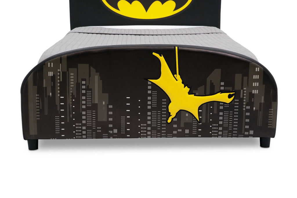 Lit simple rembourré Batman DC Comics de Delta Children, noir