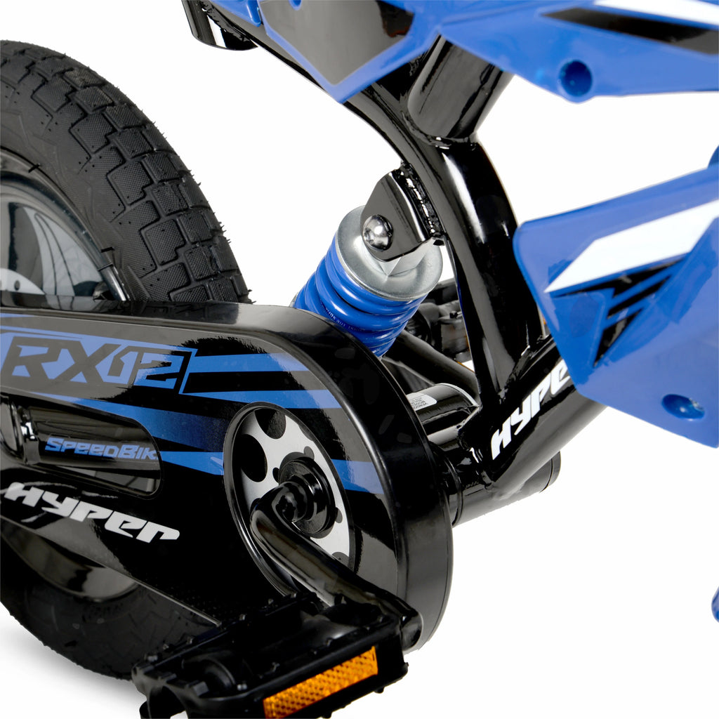 Vélo Hyper Speed 12, Vélo pour enfant ; Enfants de 2 à 4 ans, Bleu, Groupe de personnages : Speed
