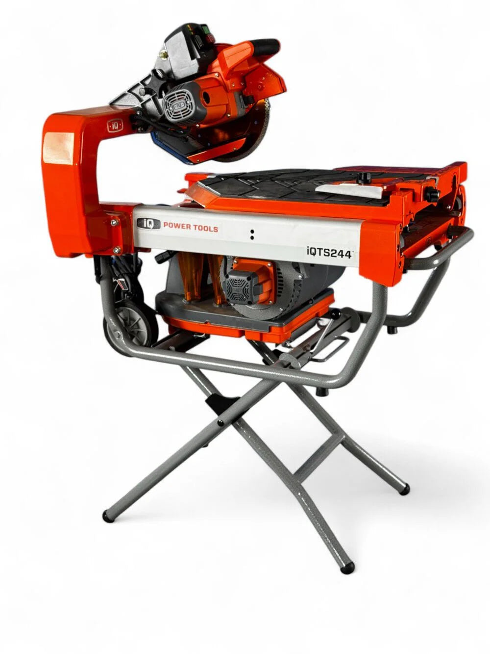 IQ Power Tools TS244 10 Scie à carrelage à coupe à sec avec support
