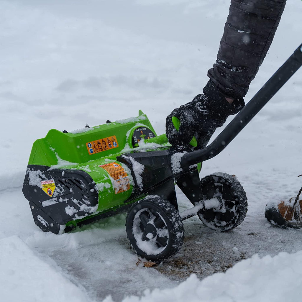 Earthwise SN74016 Pelle à neige sans fil 16¡å sur batterie au lithium 40V avec moteur sans balais