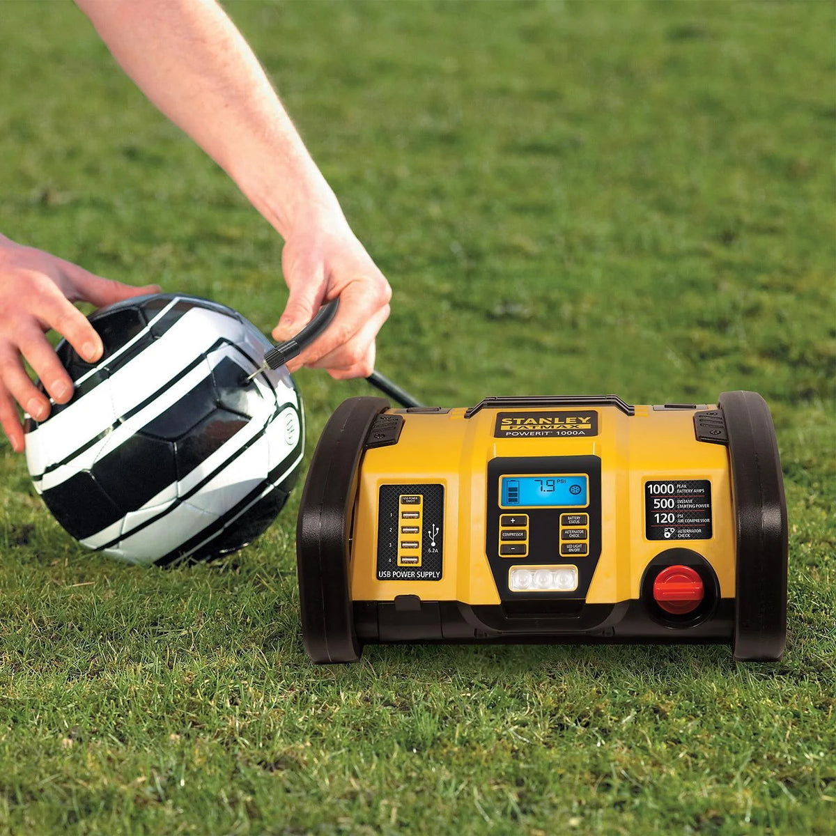 Station d’énergie professionnelle Stanley Fatmax avec compresseur d’air de 120 PSI