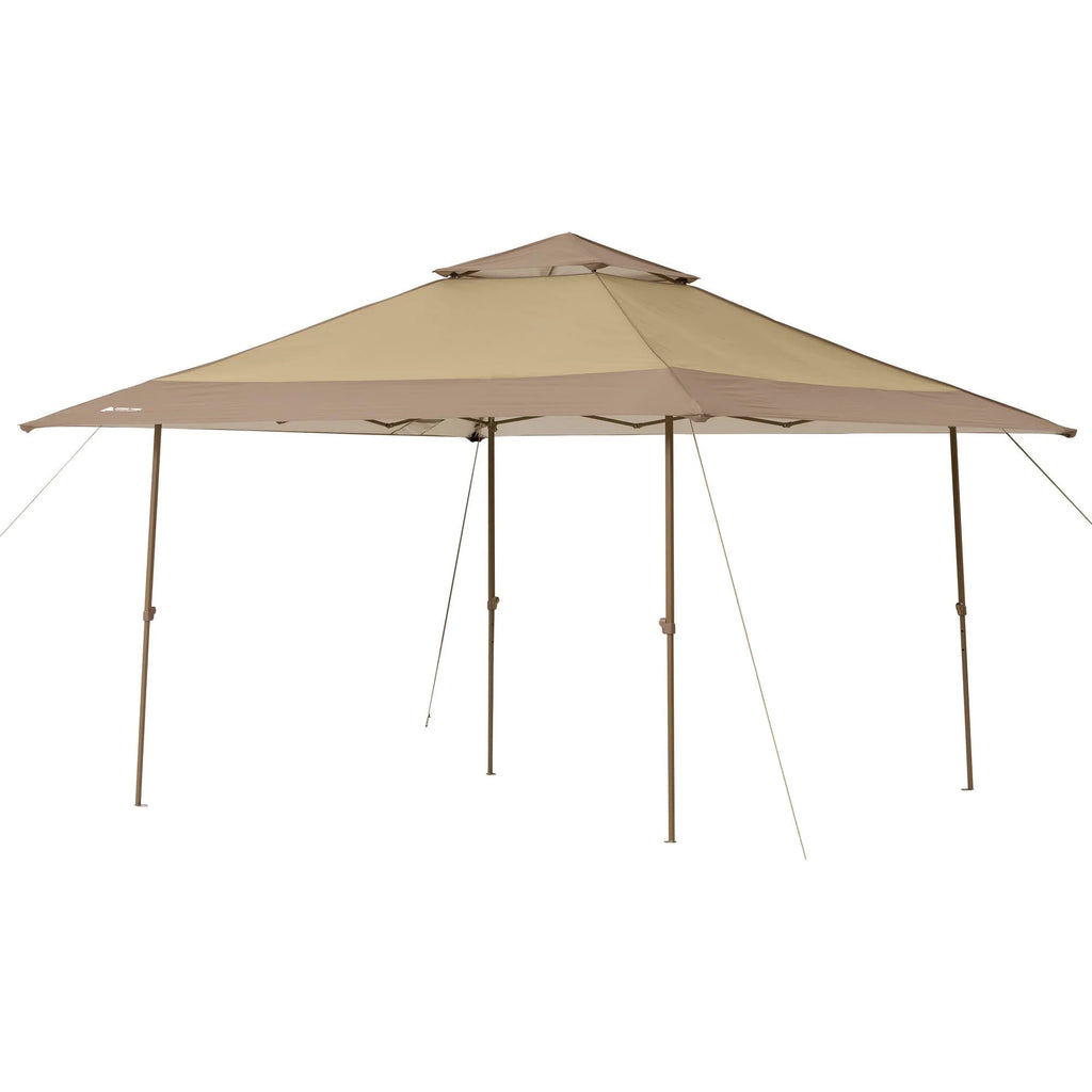 Auvent extérieur instantané Ozark Trail beige de 13 pi x 13 pi avec protection UV