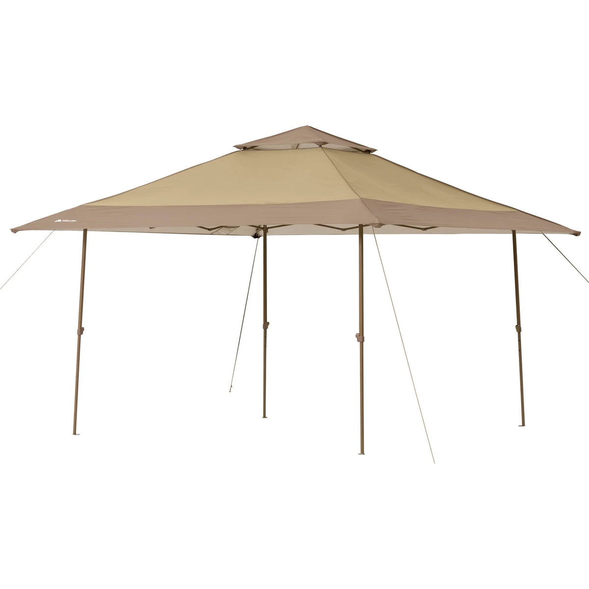 Auvent extérieur instantané Ozark Trail beige de 13 pi x 13 pi avec protection UV