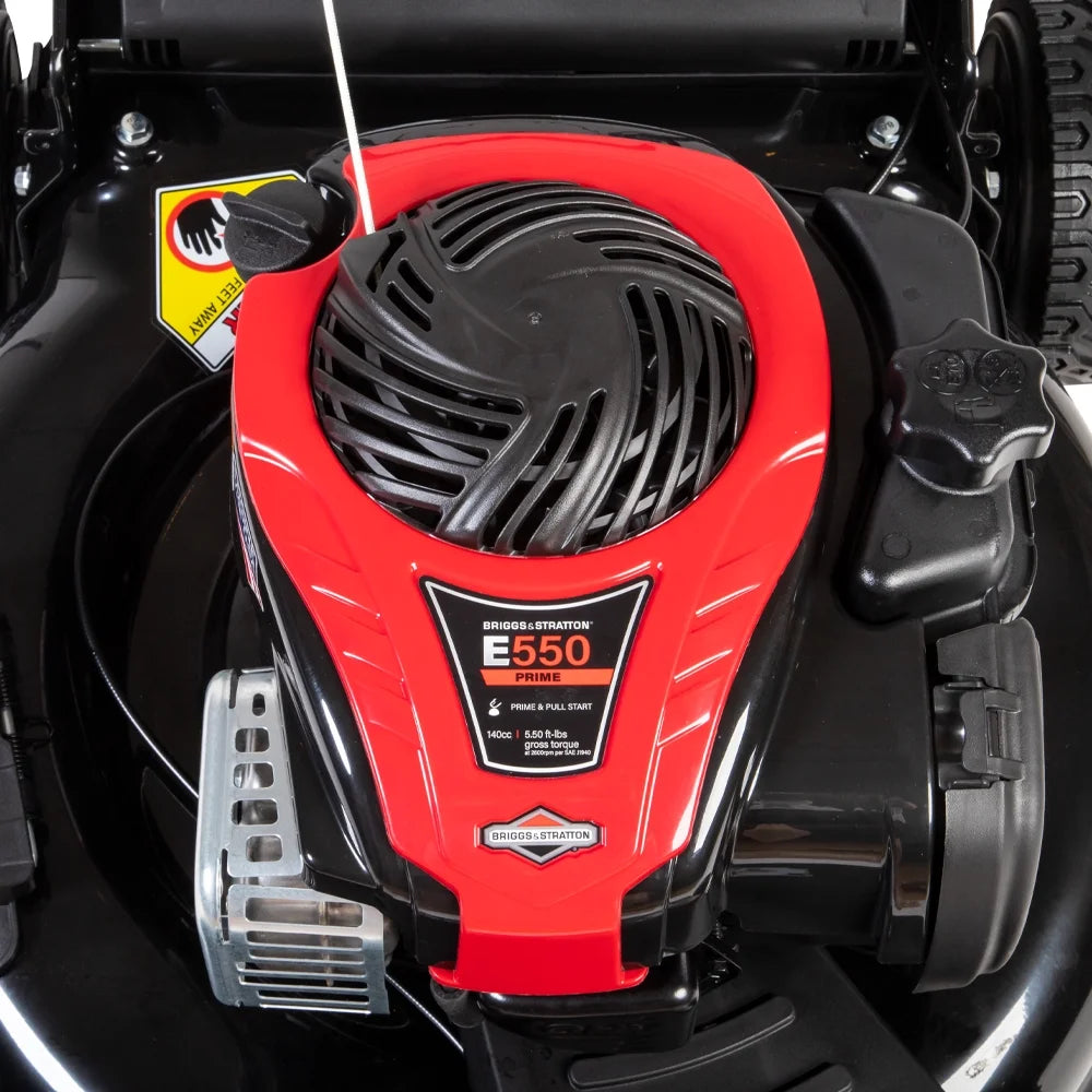 Tondeuse autotractée Black Max 21 avec moteur Briggs and Stratton E550 de 140 cc