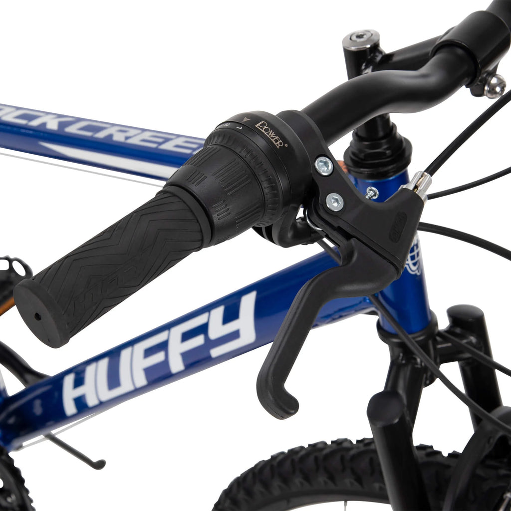 Vélo tout-terrain Huffy 26 Rock Creek, Convient aux cyclistes de 1,52 m et plus, Bleu, Adulte, Homme