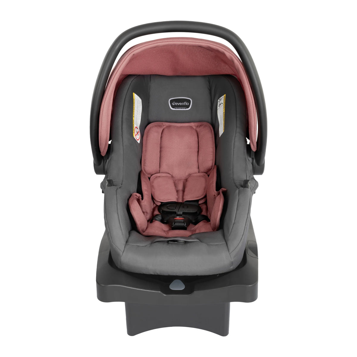 Système de voyage modulaire Evenflo Omni Plus avec siège auto pour bébé LiteMax Sport, gris Mylar, unisexe