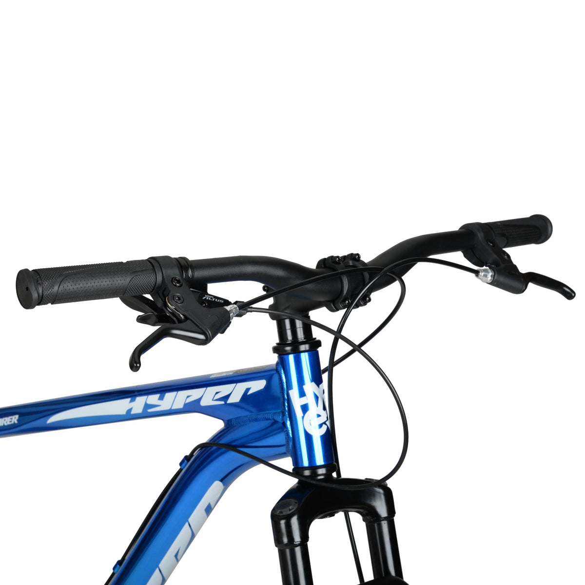 Vélo tout-terrain Hyper Bicycle Men's 29 Explorer, cadre rigide, bleu