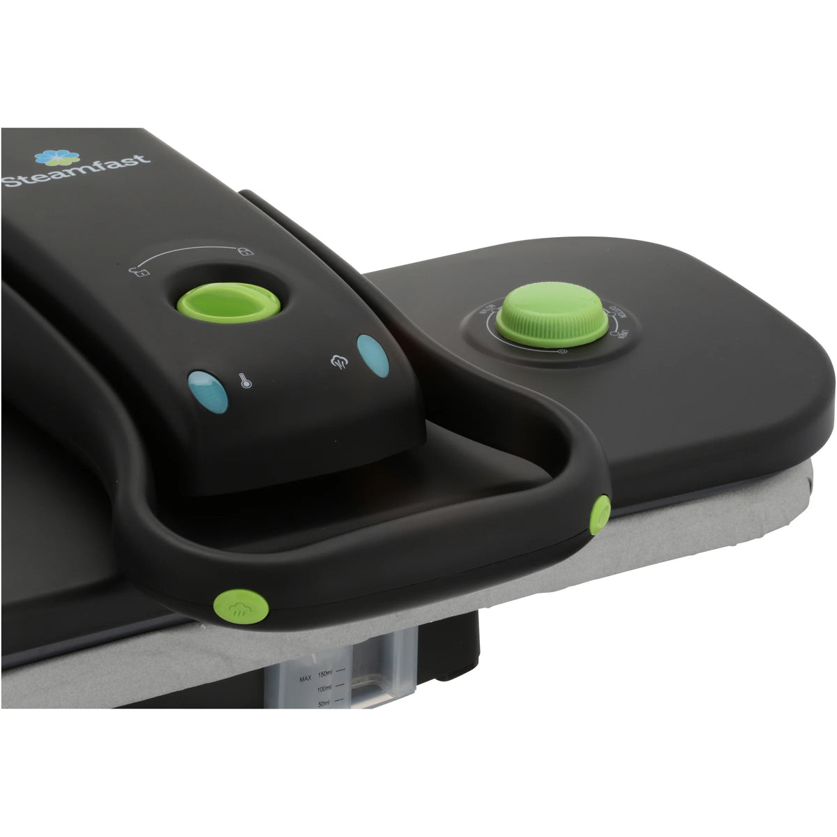 Presse à vapeur pour tissus de taille moyenne Steamfast SF-623, noire