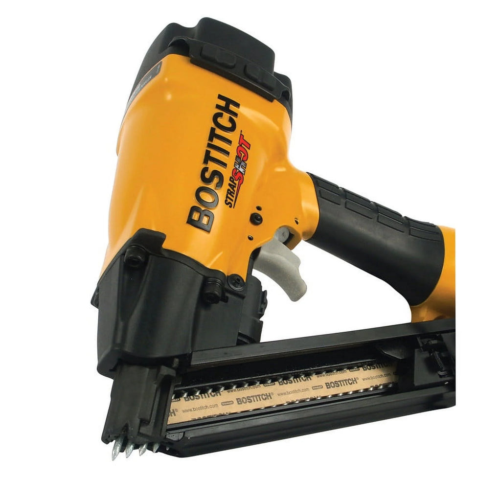 Cloueur à bande Bostitch MCN150, connecteur métallique pour fixation à bande