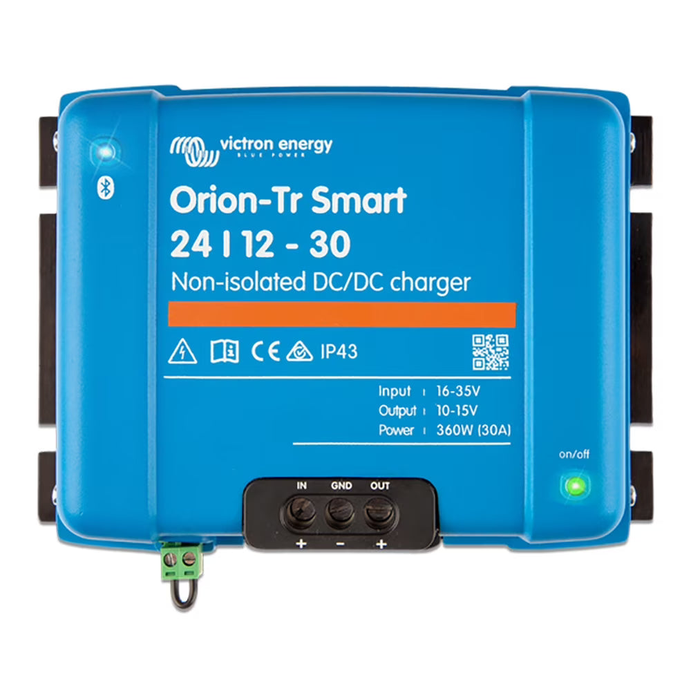 Chargeur ou alimentation CC-CC non isolé Victron Orion-TR Smart 24/12-30 30 A (360 W)