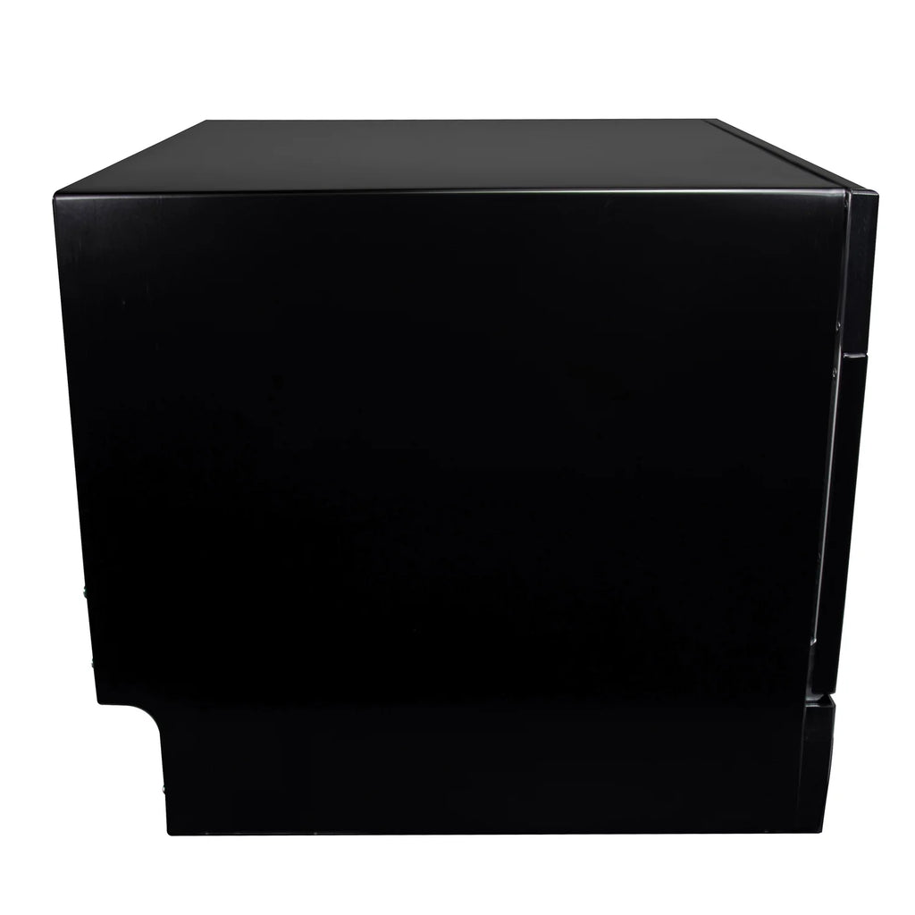 Lave-vaisselle de comptoir Magic Chef Energy Star pour 6 couverts (modèle MCSCD6W5)  S’installe sous les armoires grâce à sa hauteur de 17,2 po