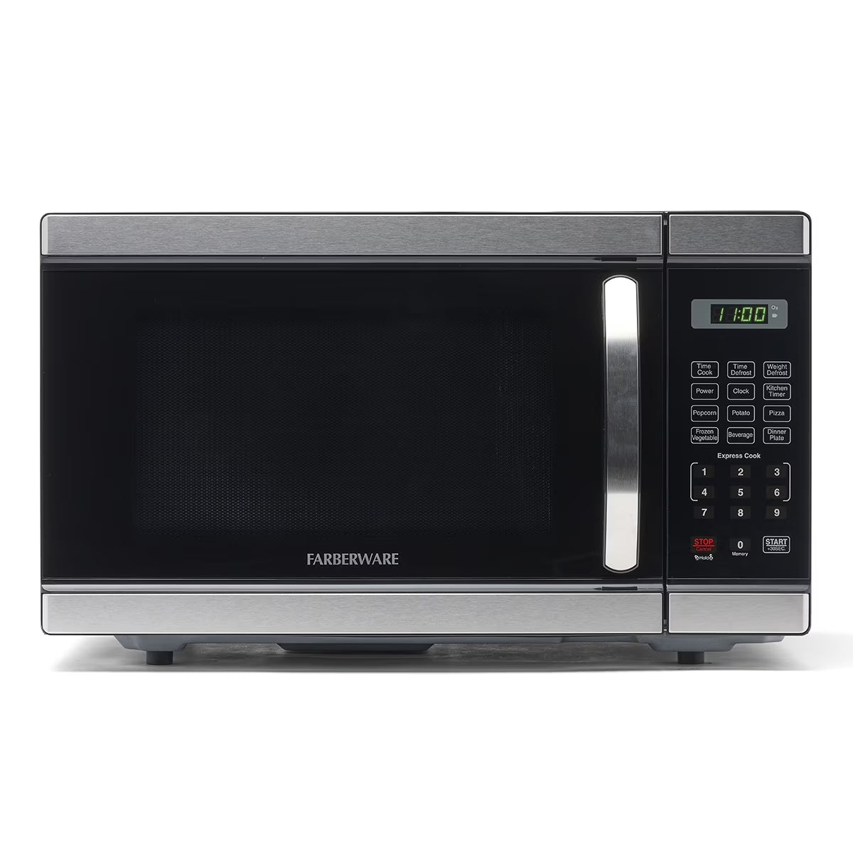 Four à micro-ondes de comptoir Farberware avec éclairage LED et verrouillage enfant, 0,7 pi³, noir
