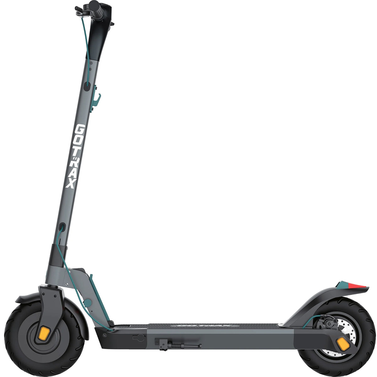 Trottinette électrique pour adulte GOTRAX G3 Plus, 300 W, 10 pouces, autonomie max. de 18 miles, trottinette pliable pour adulte, grise