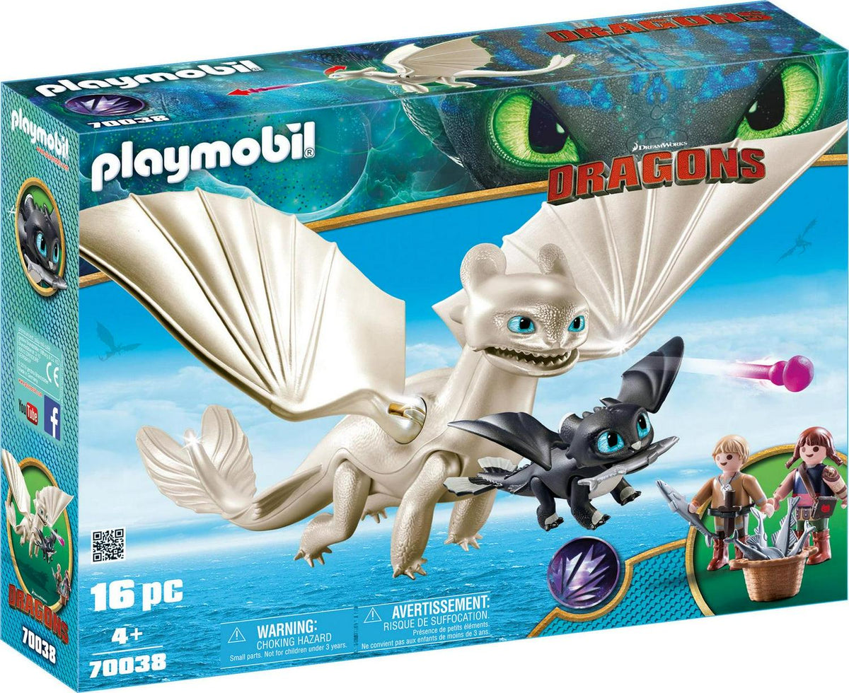 PLAYMOBIL Moi, tout court, III – Coffret avec la Furia des Nébuleuses, un bébé dragon et des figurines d’enfants