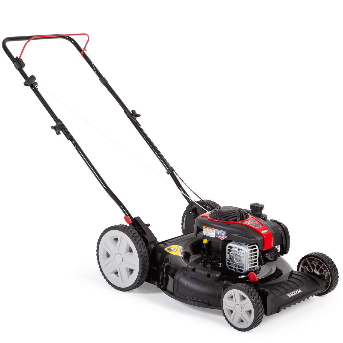Tondeuse à gazon autotractée Black Max de 21 pouces, moteur Briggs & Stratton de 125 cc