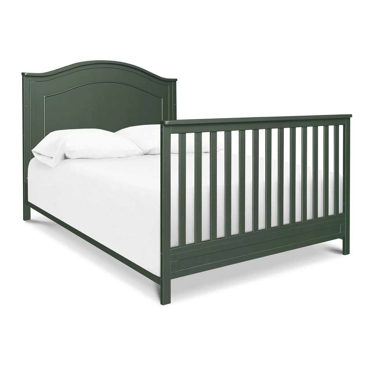 Lit convertible 4-en-1 DaVinci Charlie. Certifié Greenguard Gold. Vert forêt
