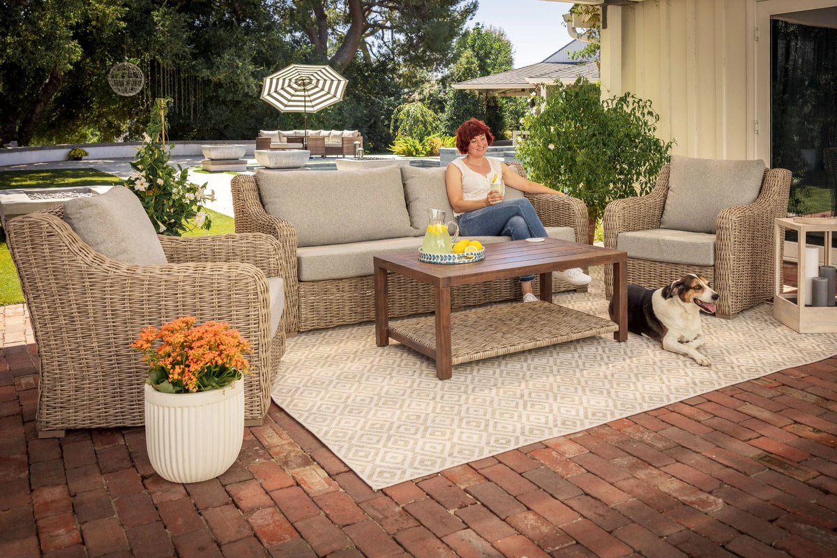 Lot de 2 fauteuils d'extérieur Bellamy Better Homes & Gardens avec housse de protection