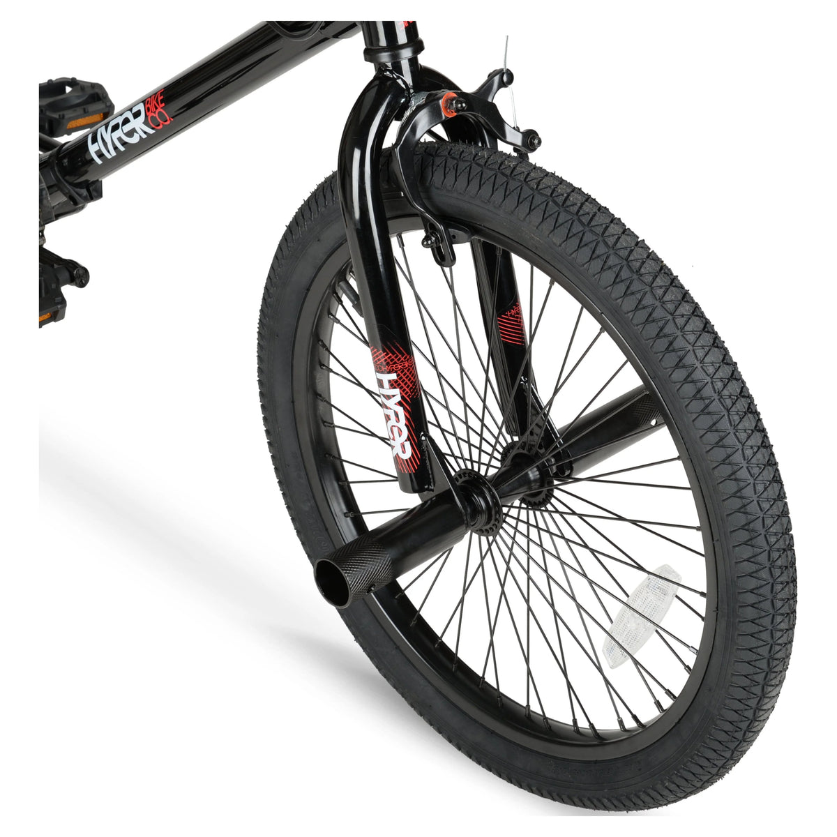 20 Hyper Bicycles Vélo BMX Spinner pour garçon, Noir, Tranche d'âge 8 à 13 ans, Enfant, Préadolescent